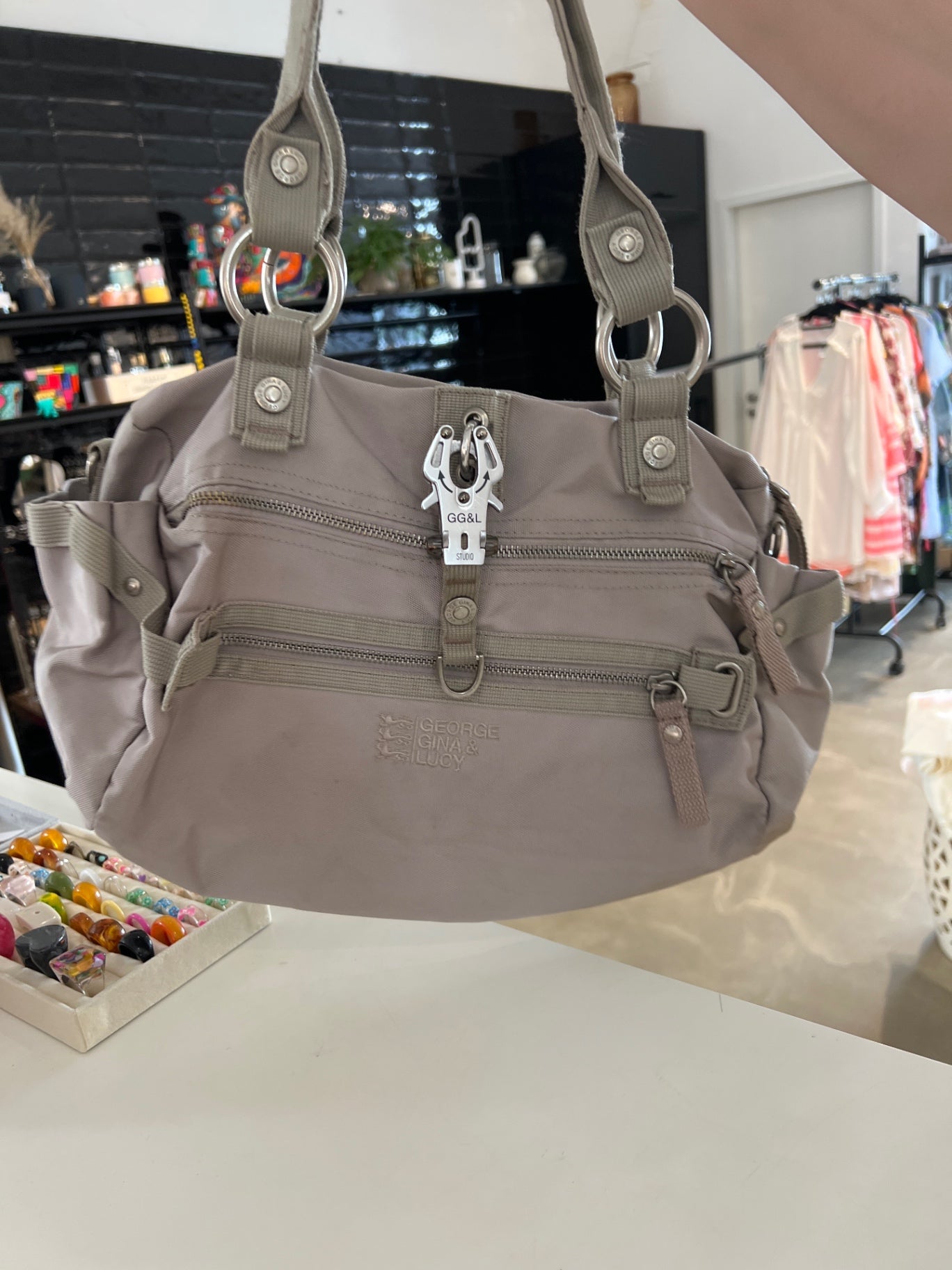 George Gina & Lucy Tasche Beige 