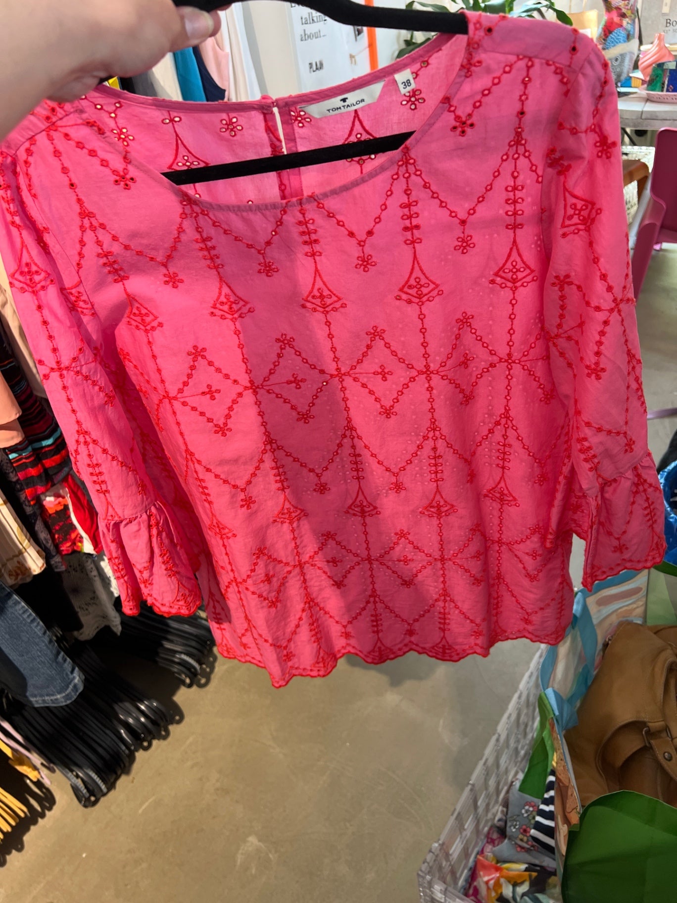 Tom Tailor Bluse Pink Gr.: M