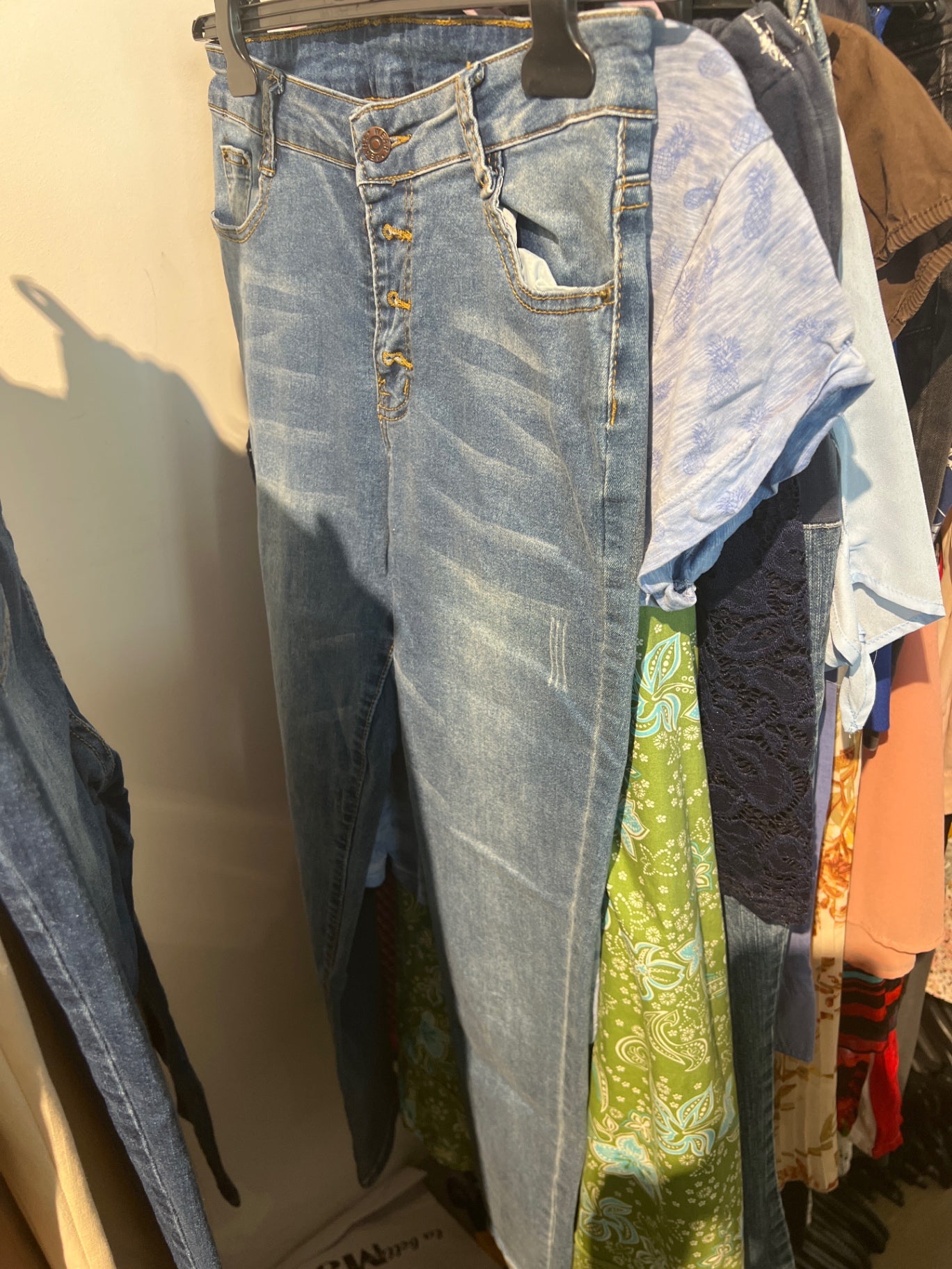 Jeans Blau Gr.: L