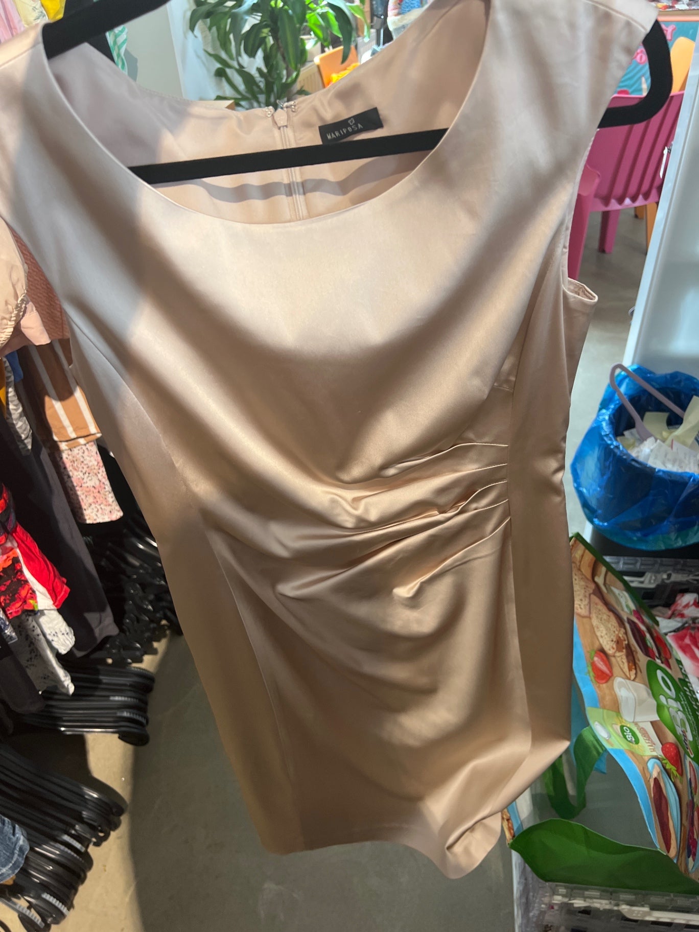Mariposa Kleid Beige Gr.: M