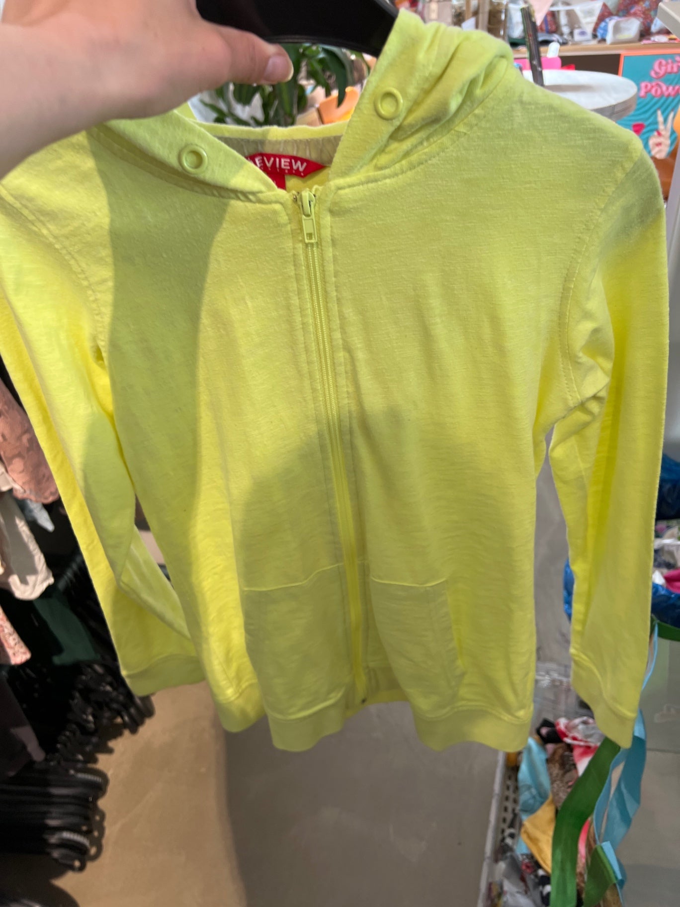 Review Jacke Gelb Gr.: L