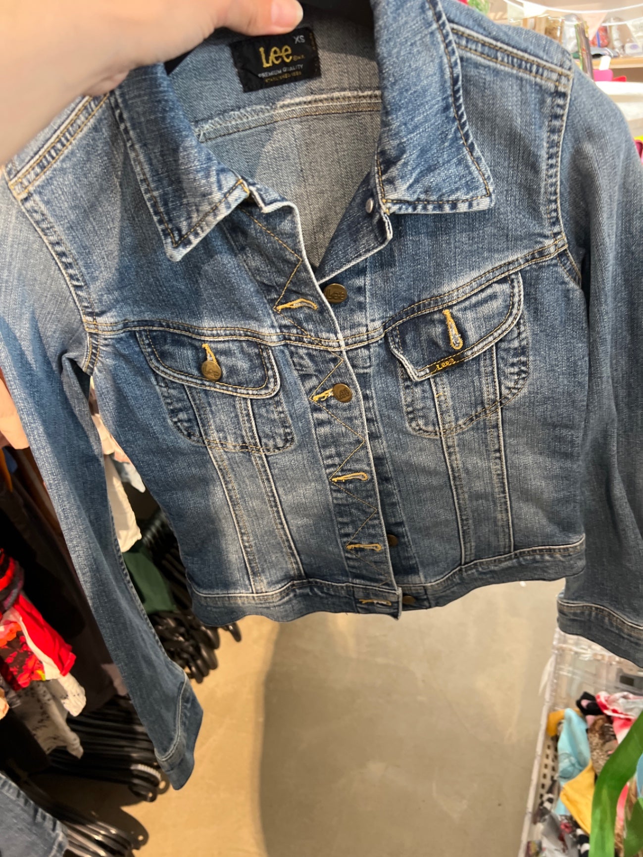 Lee Jeansjacke Blau Gr.: XS