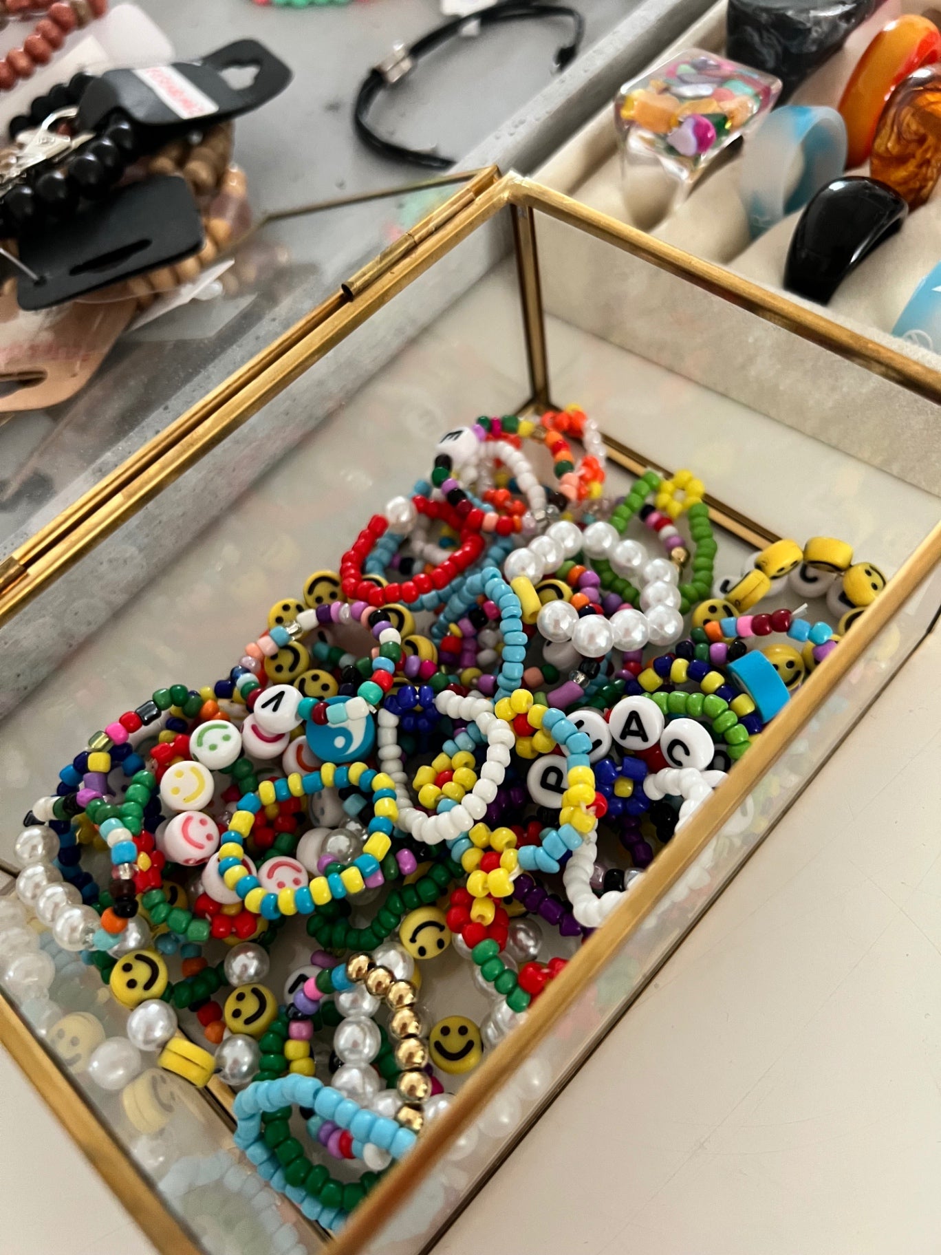 Perlen Ringe