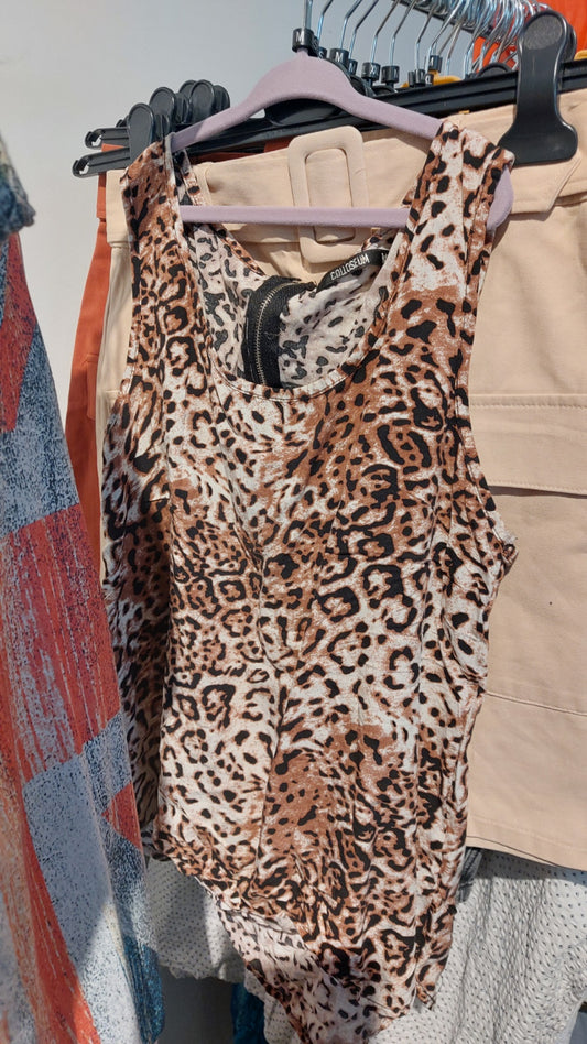 Collosseum Top Leopardenmuster Gr.: M