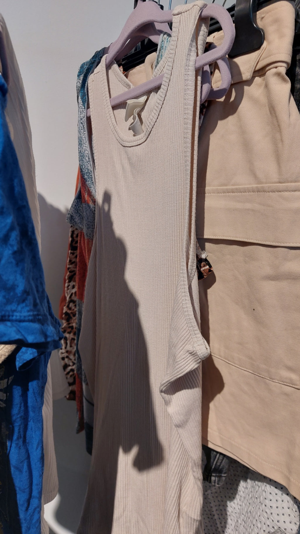 H&M Top Beige Gr.: XL