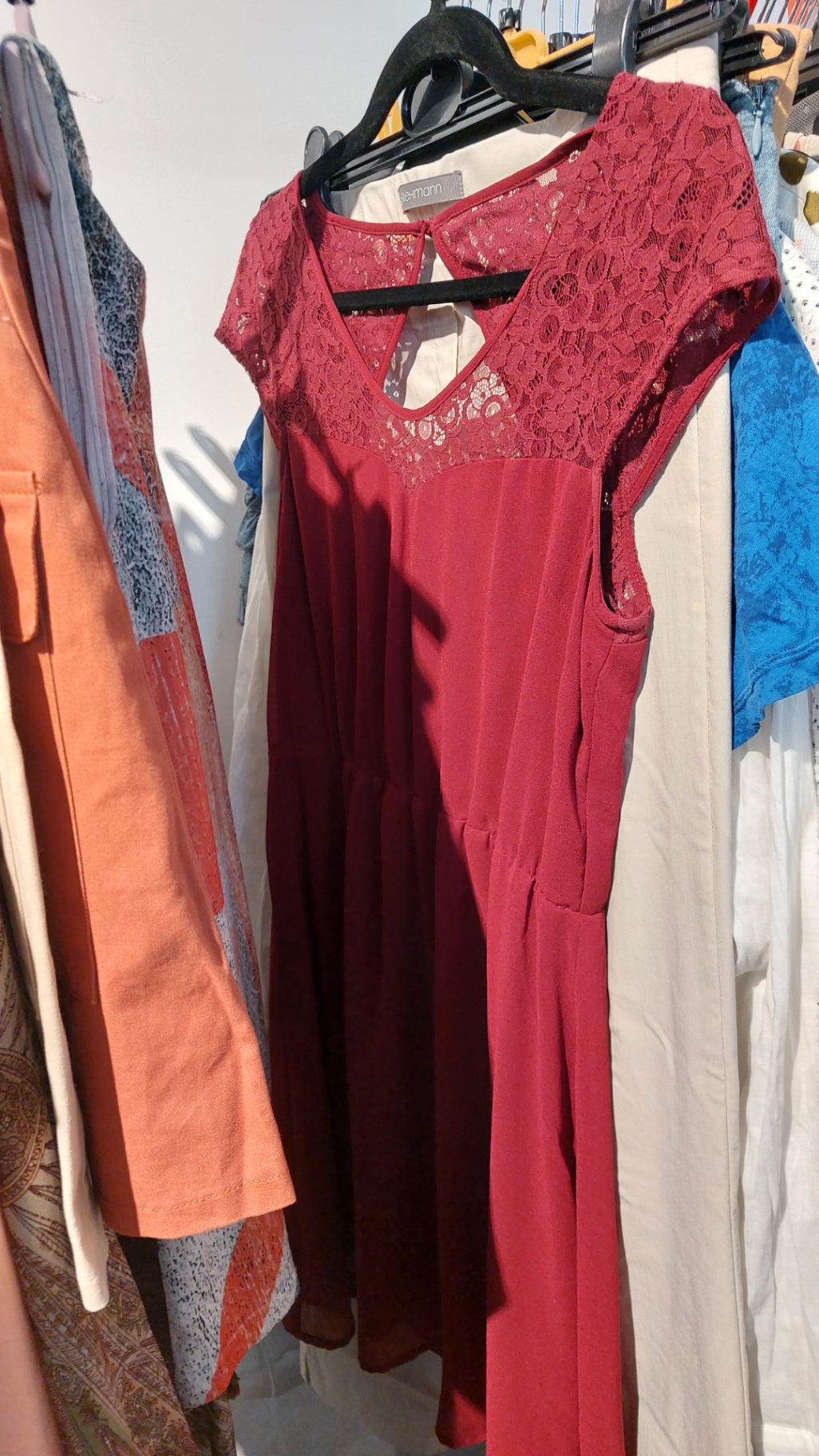 Even & Odd Kleid Rot Gr.: S