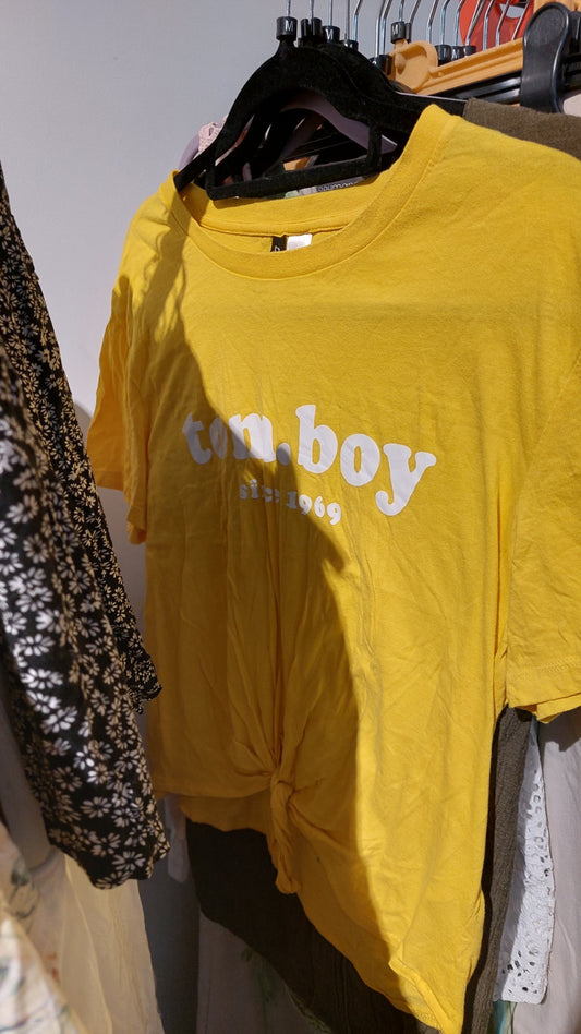 DIVIDED T-Shirt Gelb Gr.: M