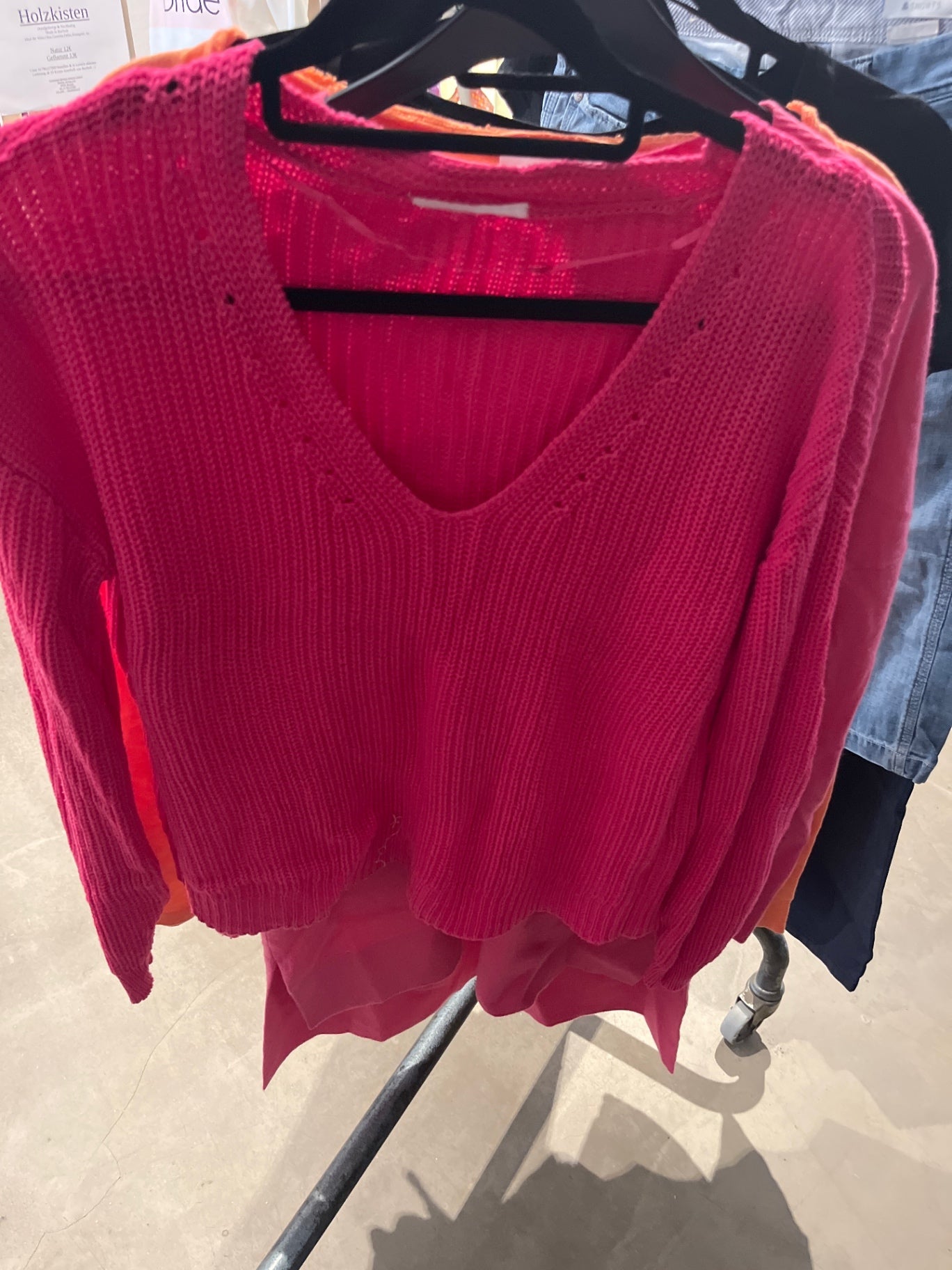 Pullover Pink Gr.: M