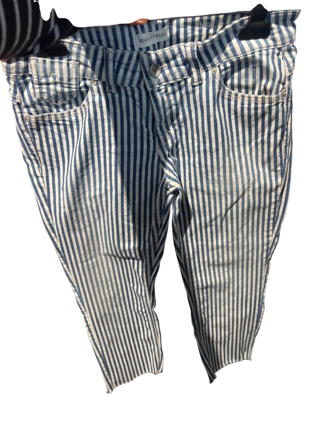 Marc O'Polo Hose Blau und Weiß Gr.: S