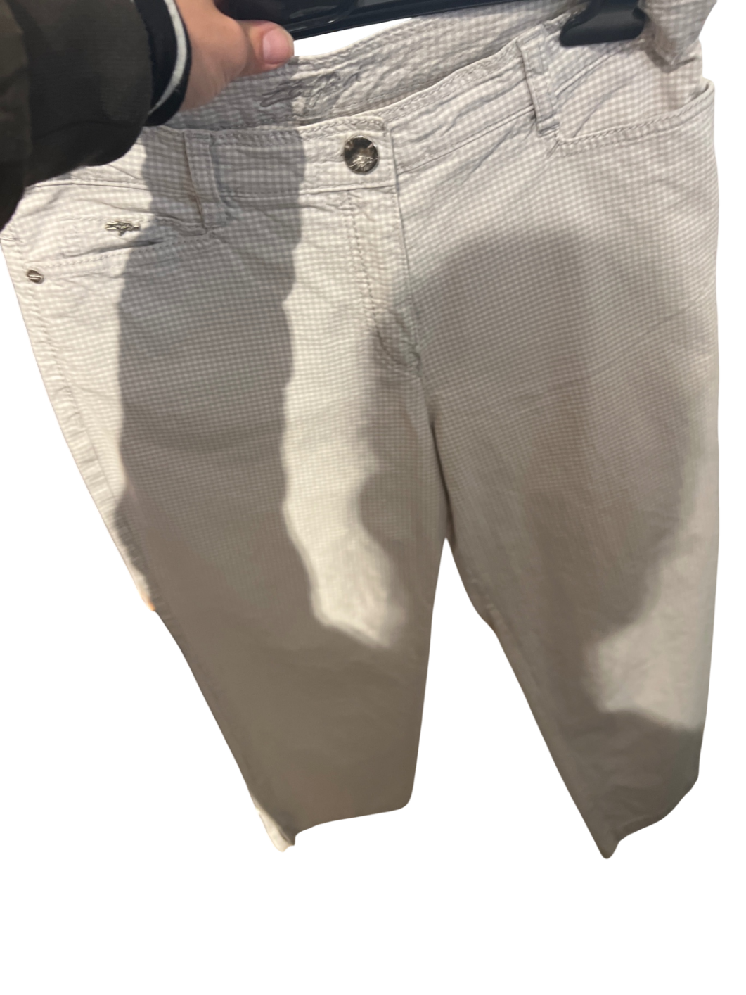 TRUE Vintage Zaffiri Hose Beige Gr.: M
