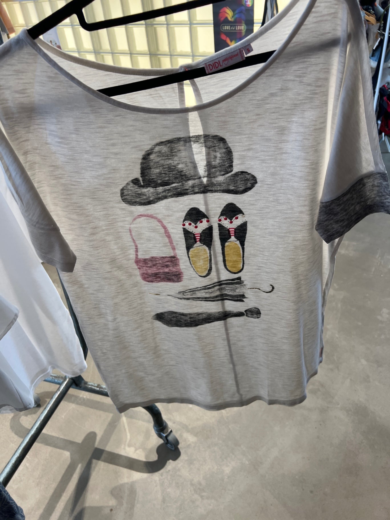 DIDI T-Shirt Weiß Gr.: S