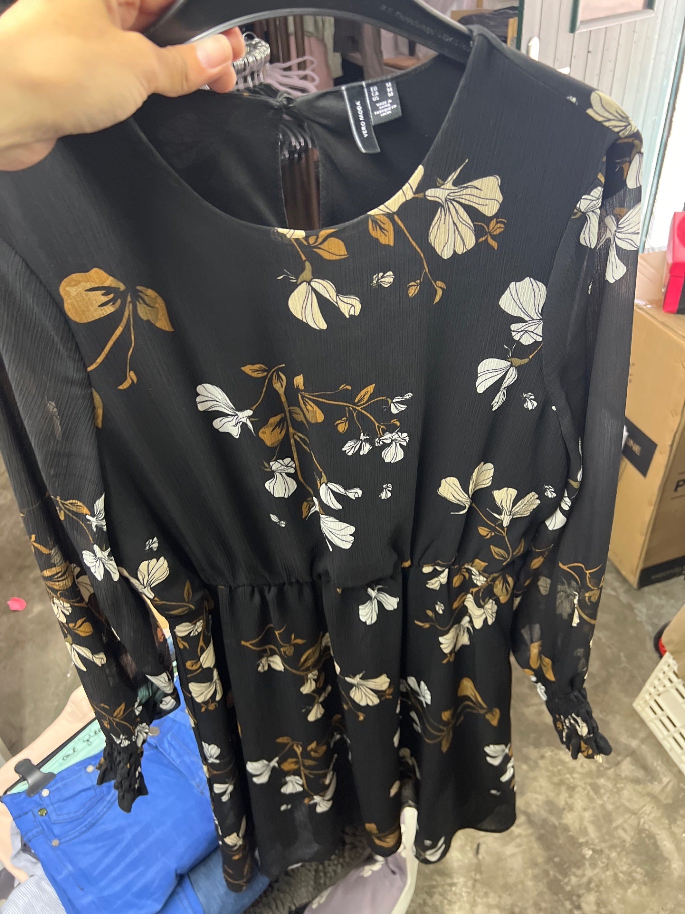 Vero Kleid Schwarz Gr.: M