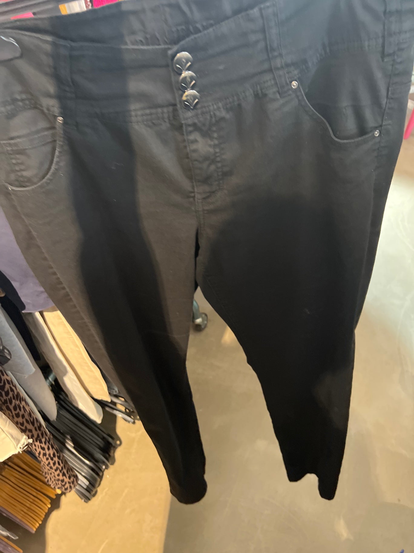 BWARE Adia Jeans Schwarz Gr.: 3xl