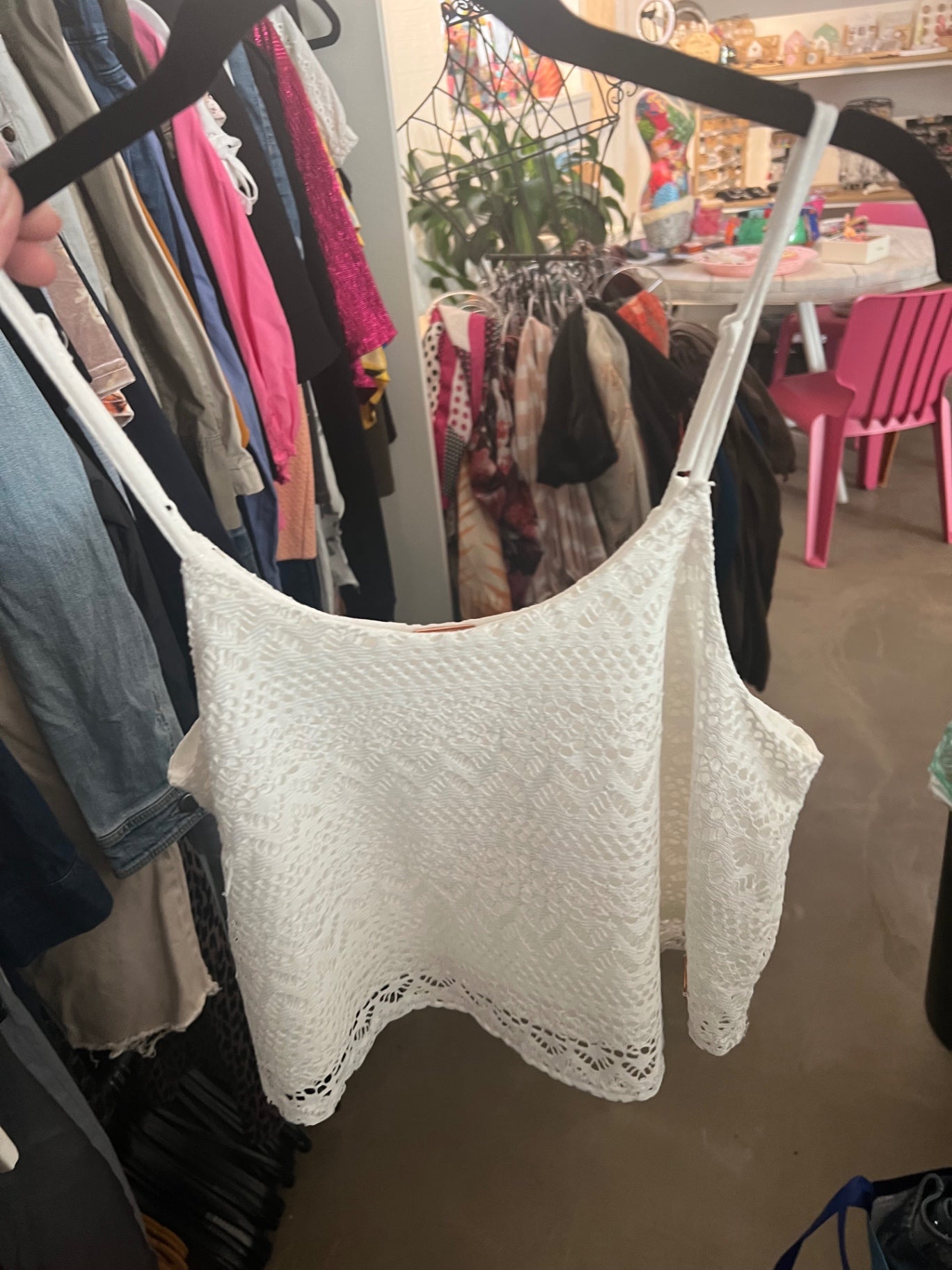 Aiki Keylook Trägertop Weiß Gr.: M