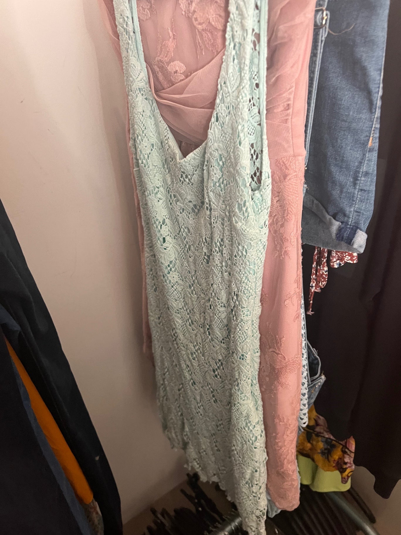 Zara Kleid Blau Gr.: S