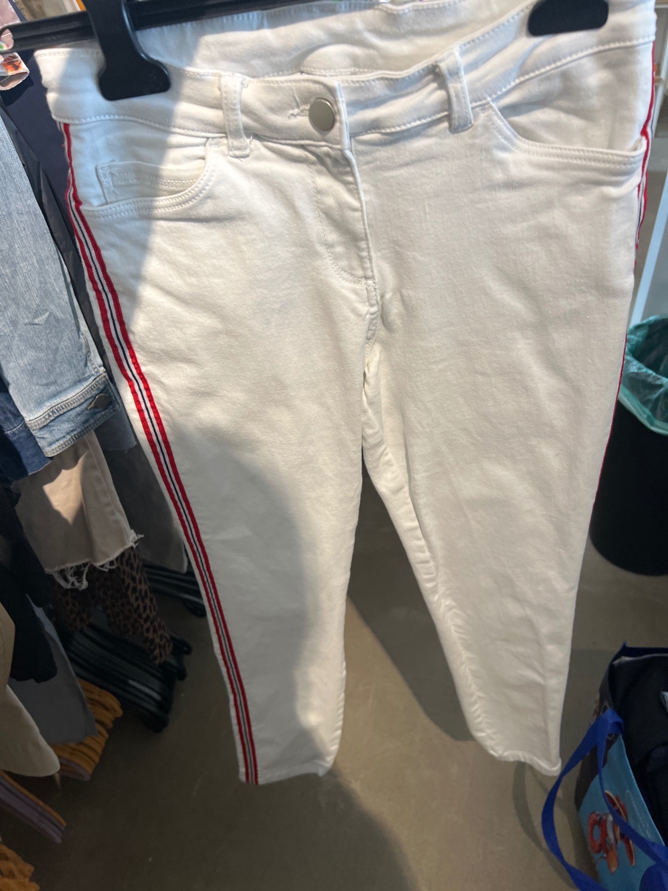 Hose Weiß Gr.: M