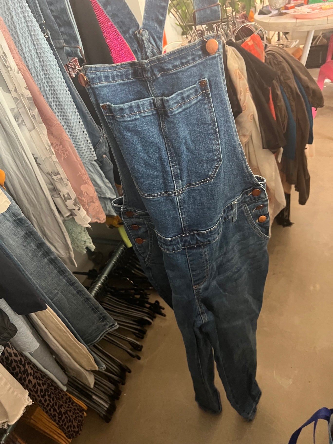 Justfab Latzhose Blau Gr.: 31