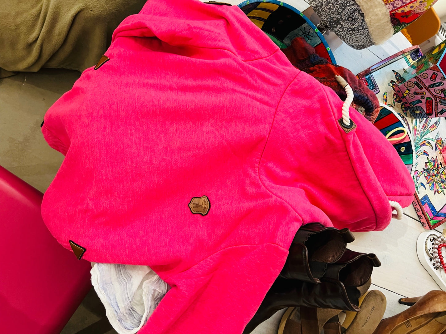 Naketano Pullover Pink Gr.: S