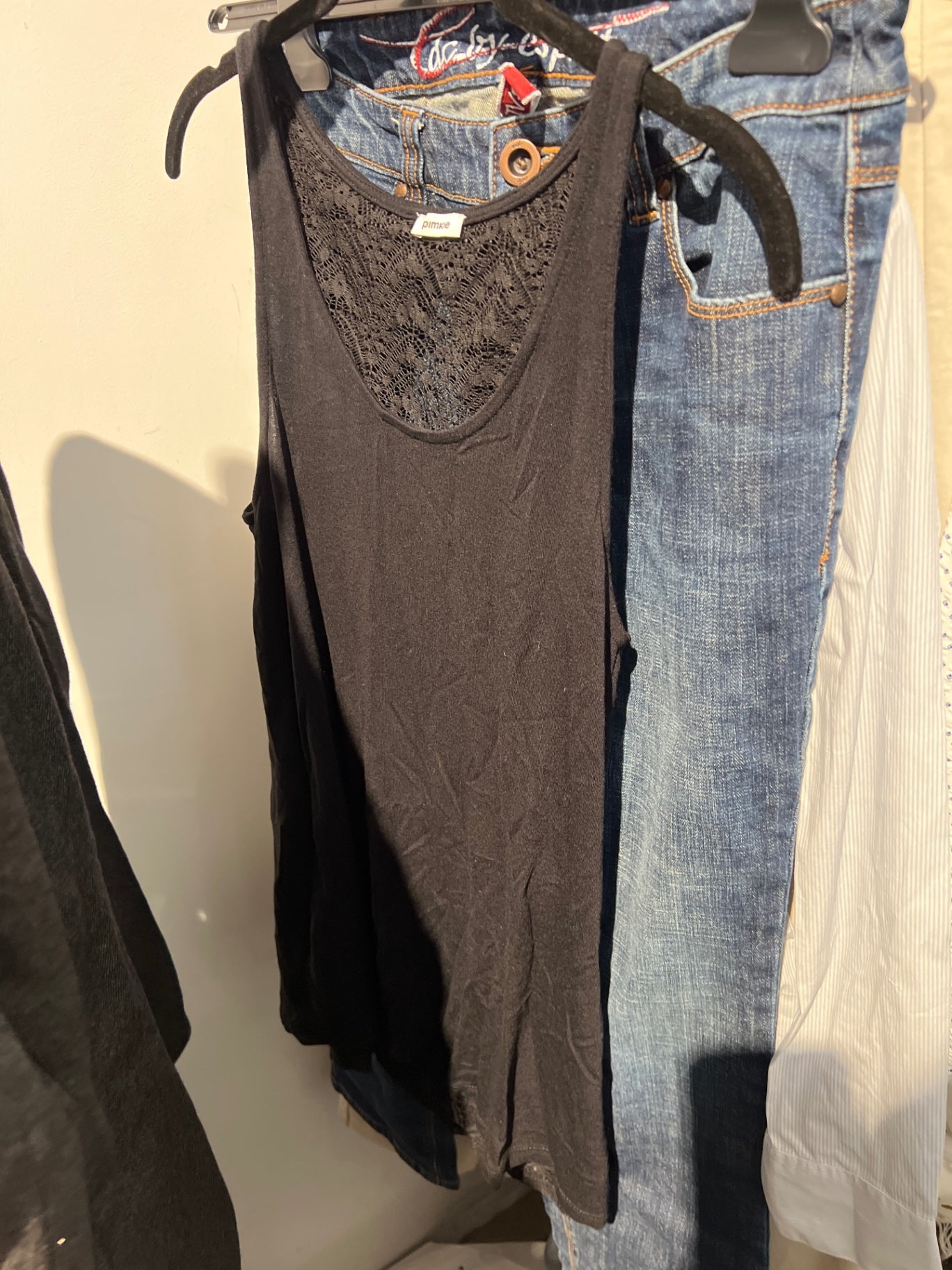 Pimkie Top Schwarz Gr.: S