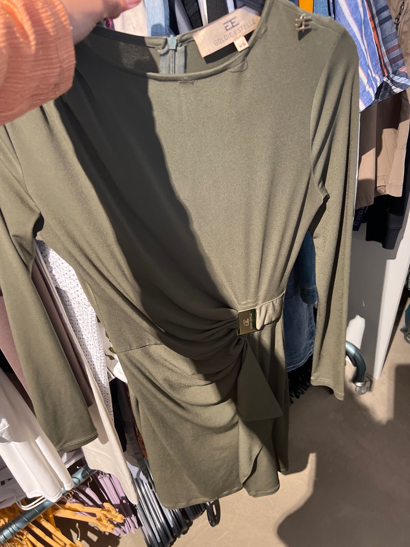 GOLDIE ESTELLE Kleid Grün Gr.: XS