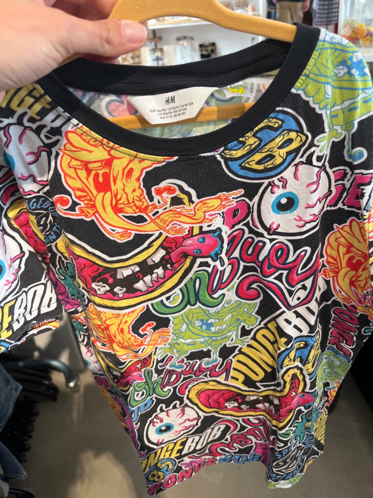 H&M T-Shirt Bunt Gr.: 152