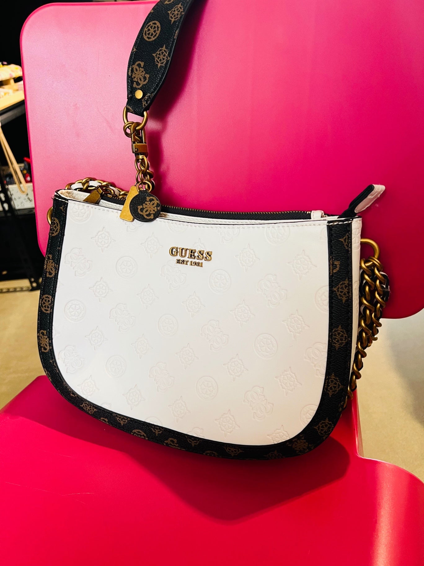 Guess Tasche Weiß 
