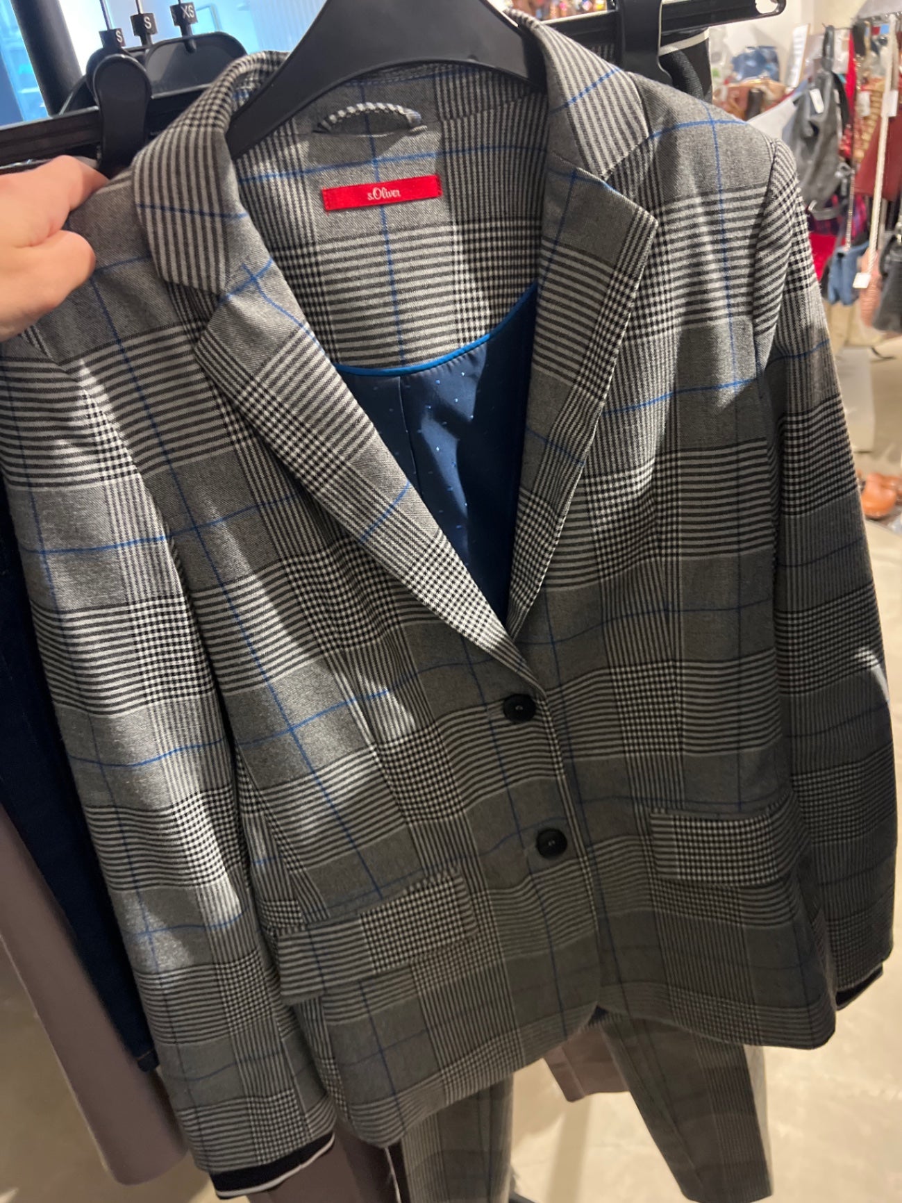 SET s.Oliver Blazer Grau Gr.: S