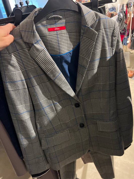SET s.Oliver Blazer Grau Gr.: S