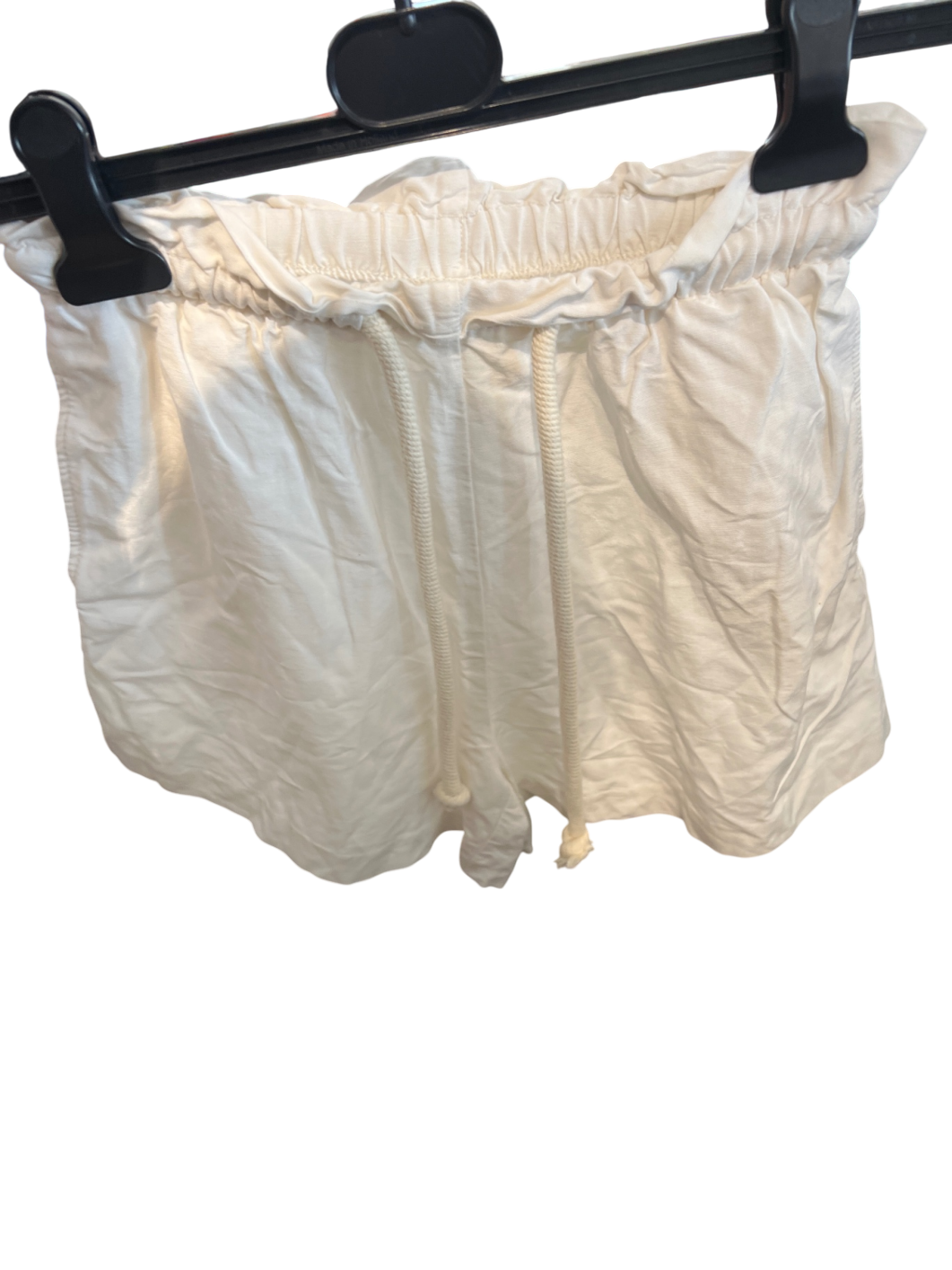 H&M Leinen Shorts Creme Gr.: XS