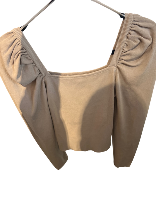 Dilvin Knit Oberteil Beige Gr.: S