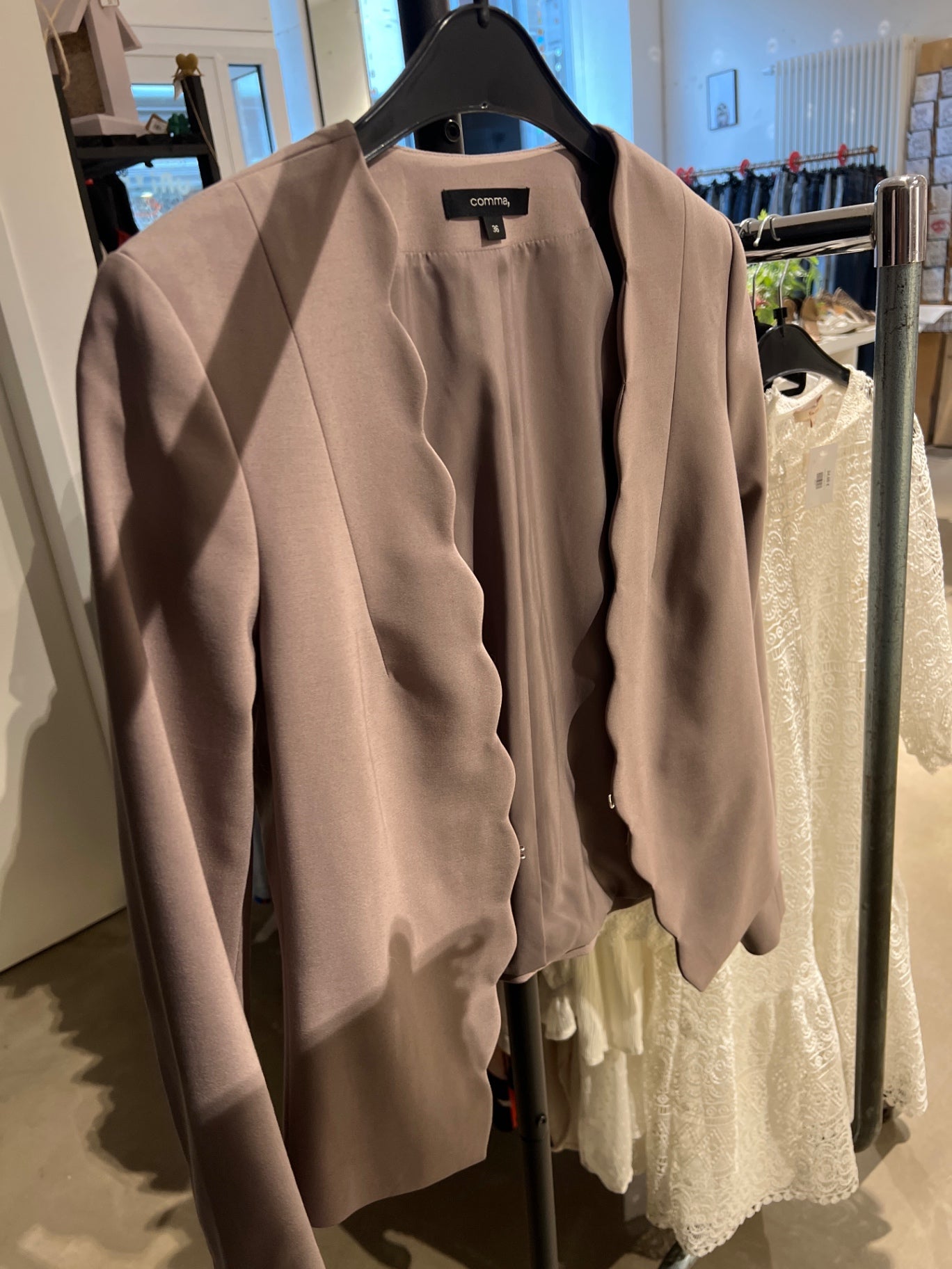 NEU SET comma Blazer Beige Gr.: S