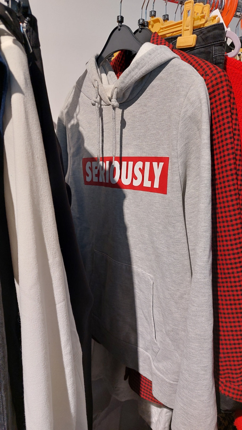 FB Sister Hoodie Grau Gr.: S