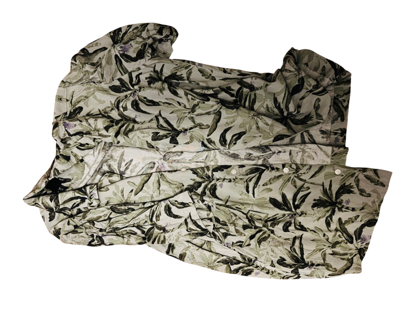 H&M Hemd Grün Gr.: M