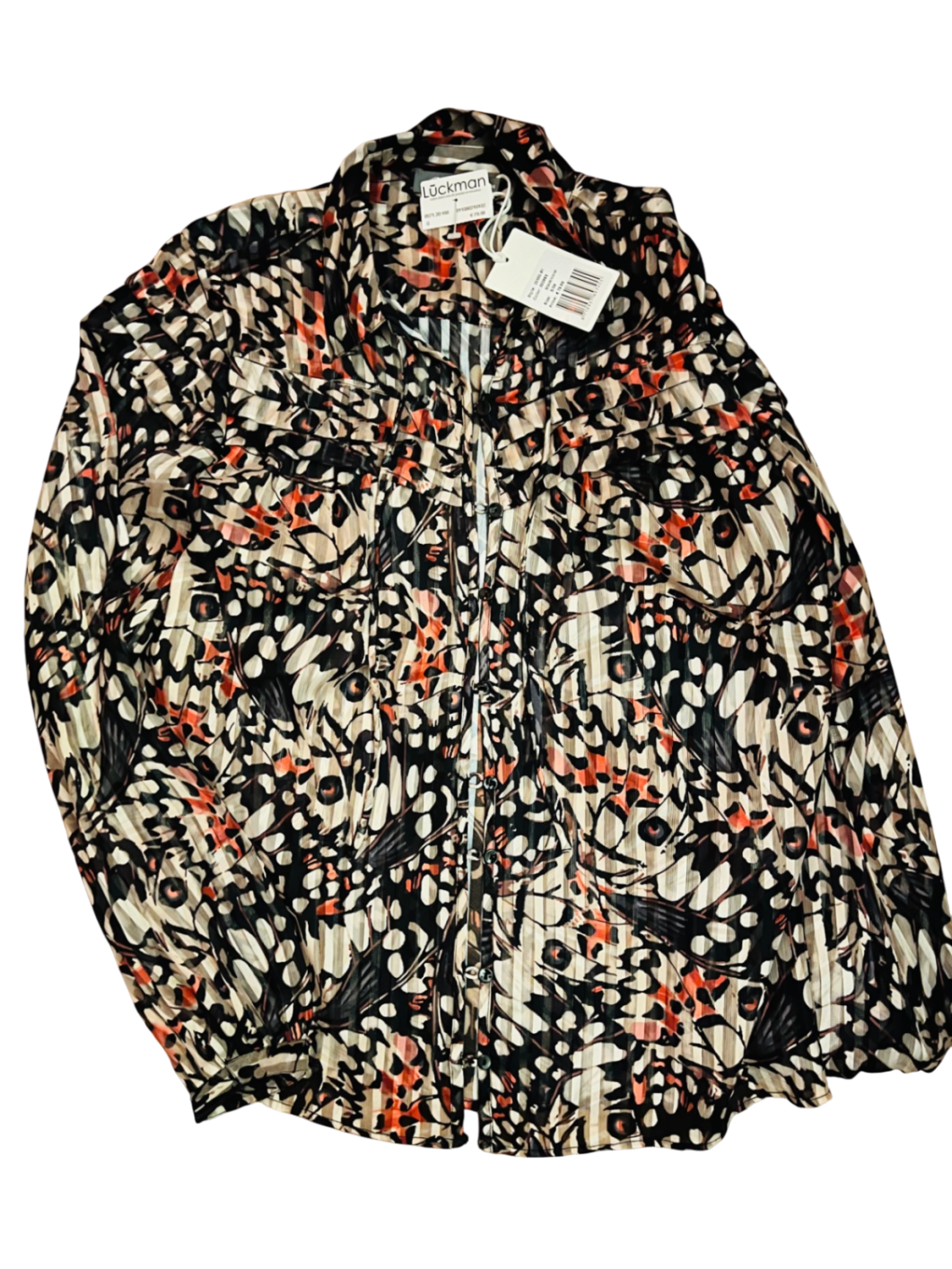 NEU Geisha Bluse Bunt Gr.: S