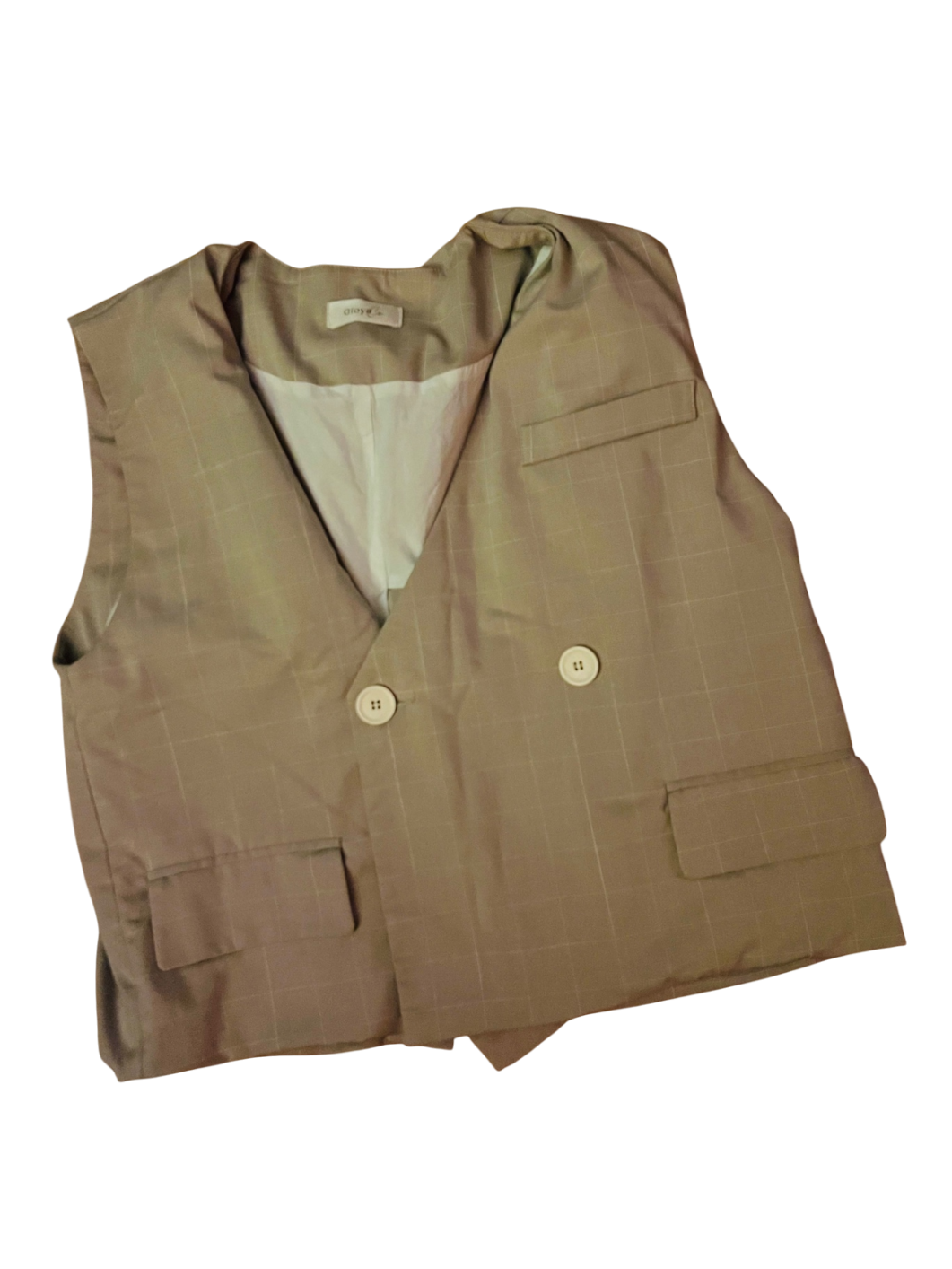 Gioya Weste Beige Gr.: S