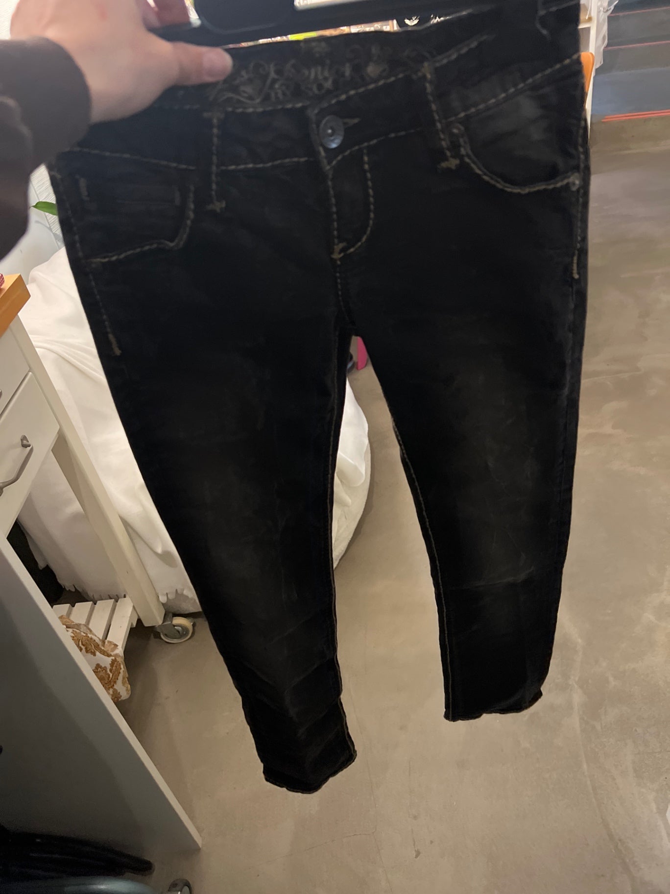 Soccx Jeans Schwarz Gr.: S