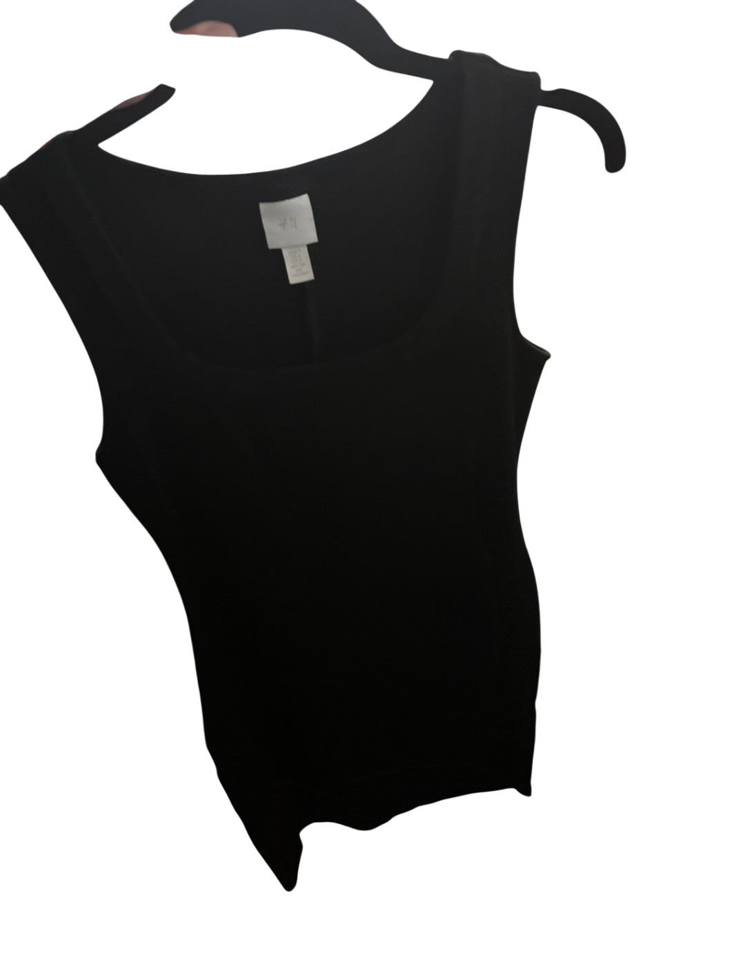 H&M Top Schwarz Gr.: S