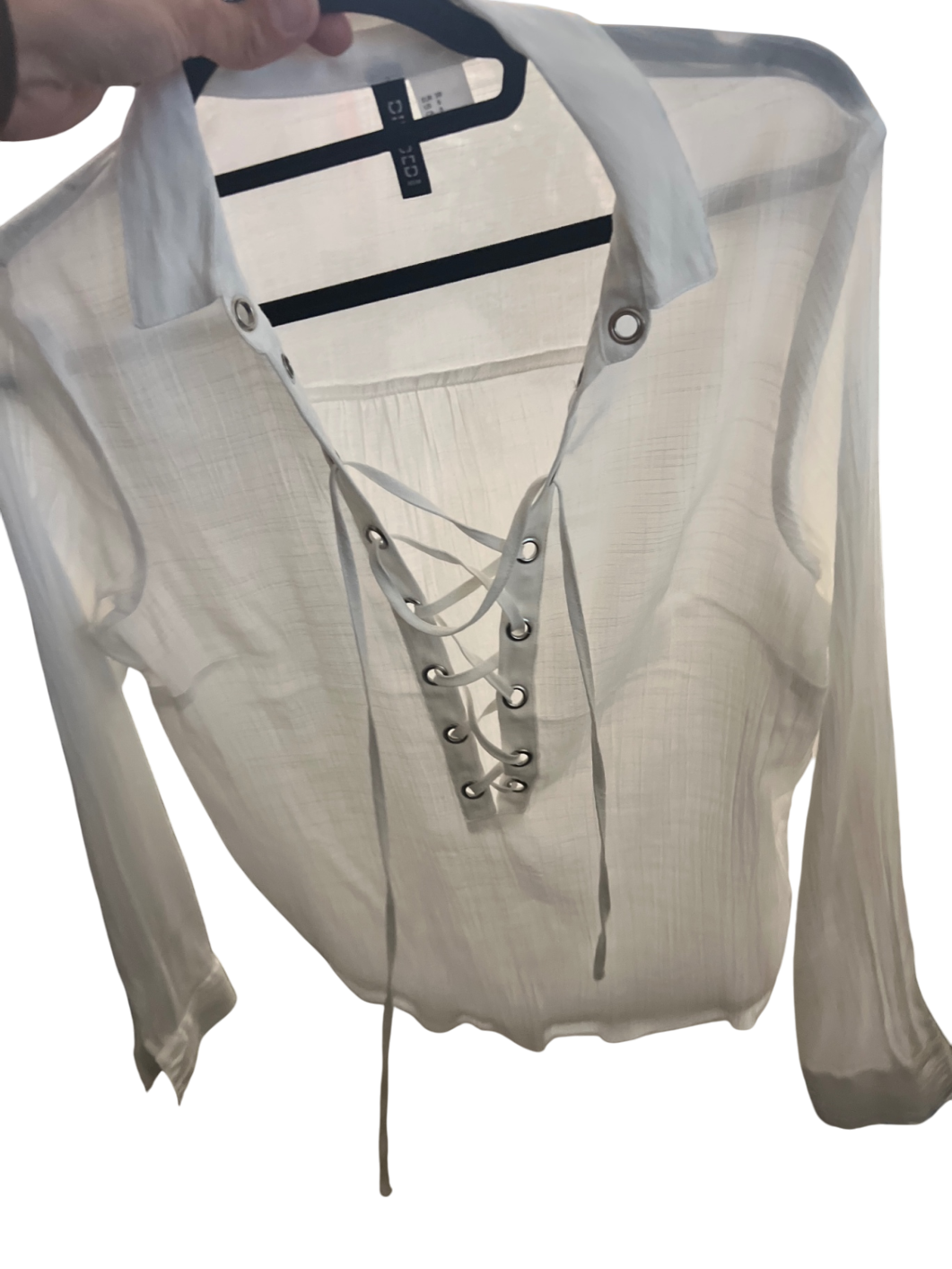 H&M Bluse Weiß Gr.: M