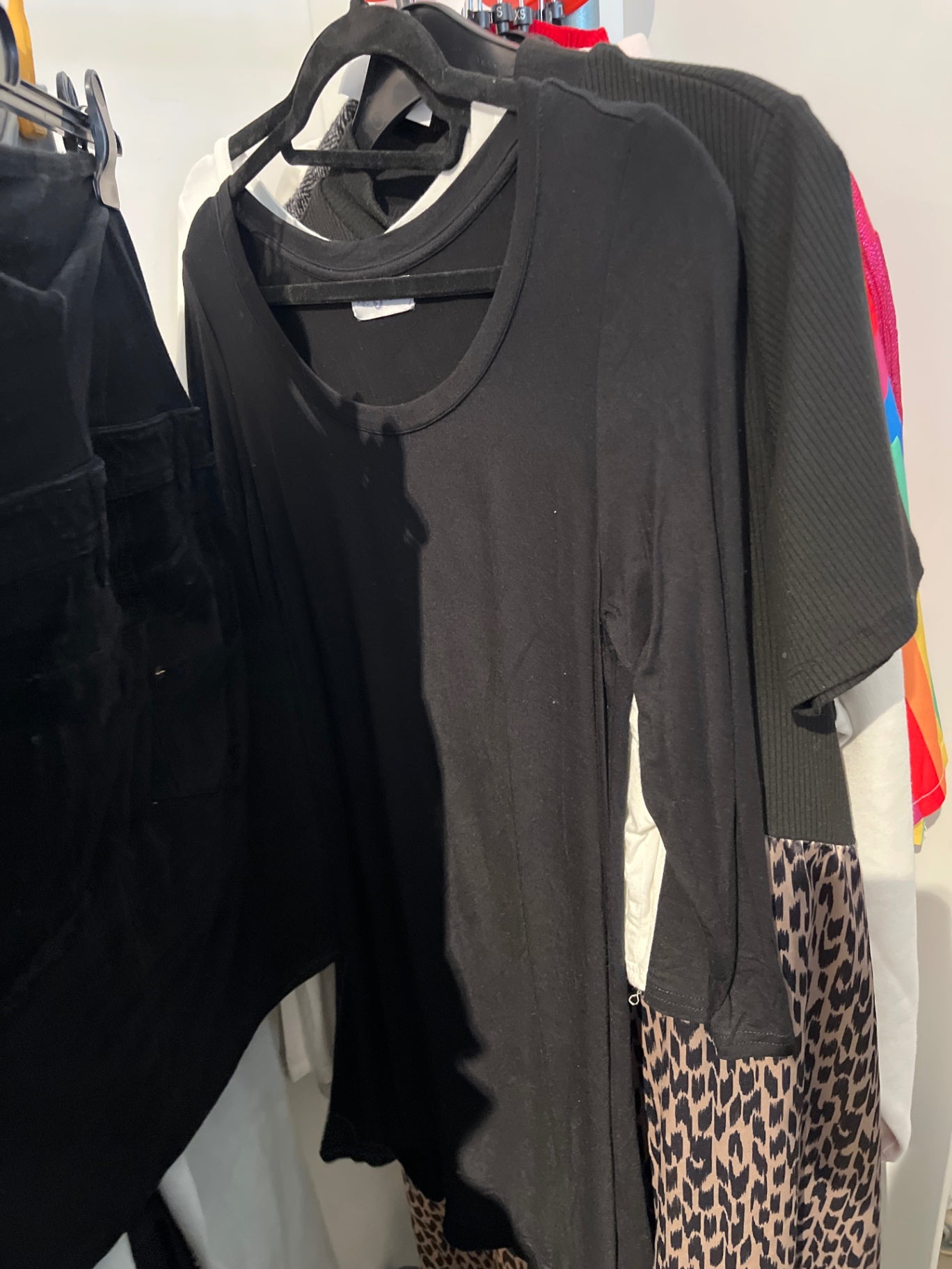 9 Monate Shirt Schwarz Gr.: M