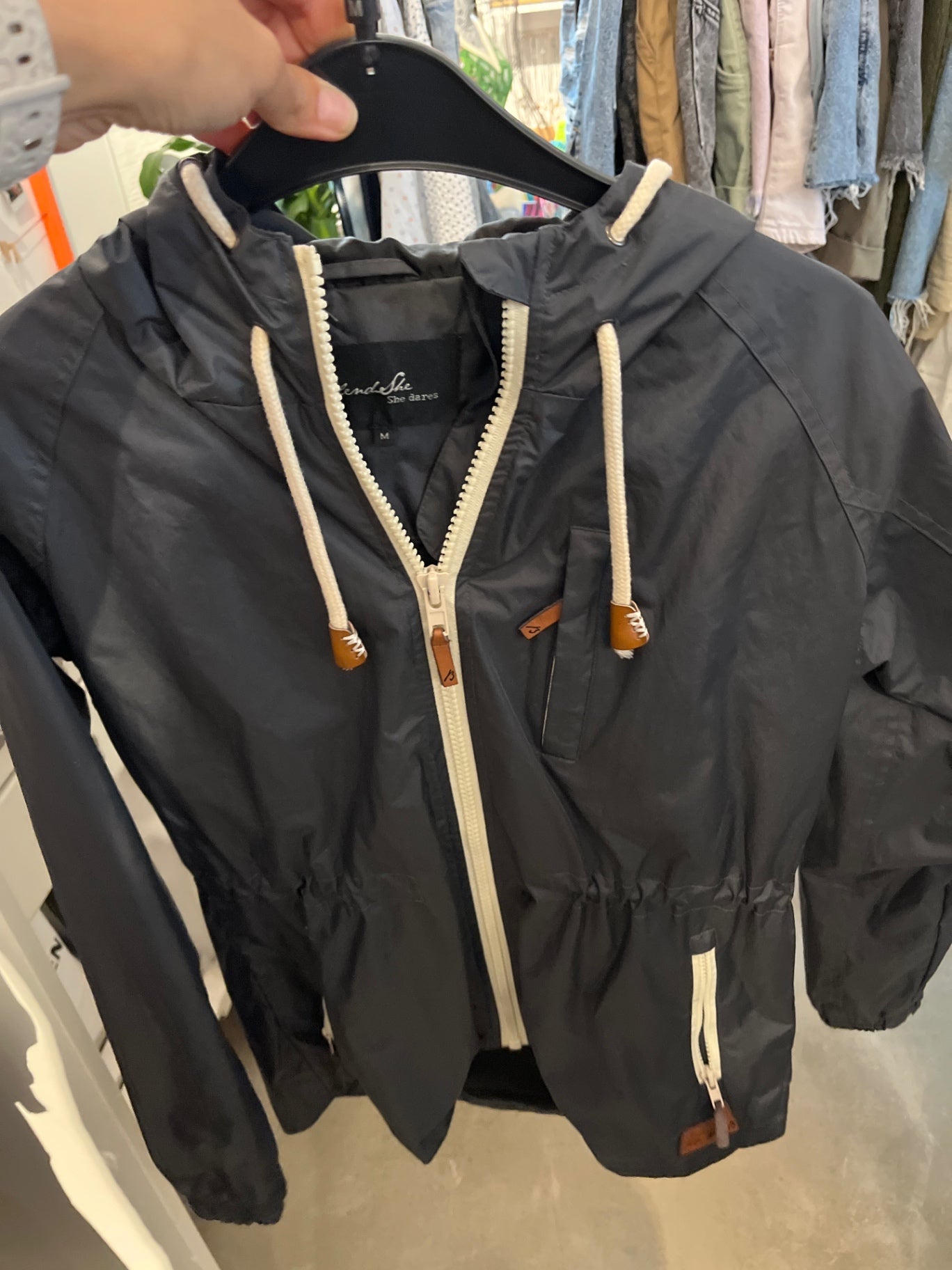 Blend She Jacke Anthrazit Gr.: S