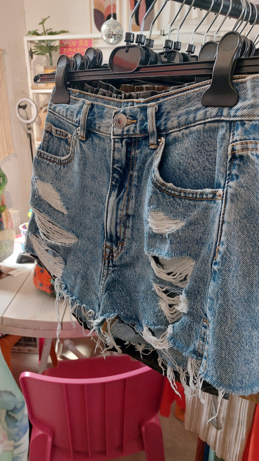 Pull&Bear Shorts Blau Gr.: 36