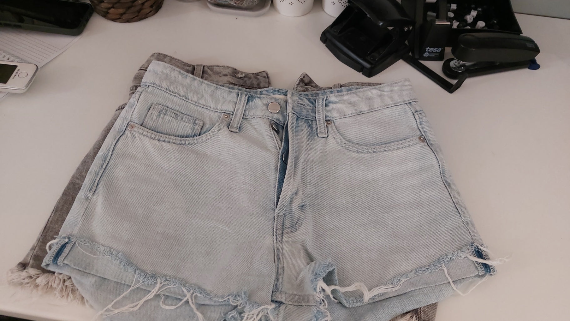 H&M Shorts Hellblau Gr.: 36