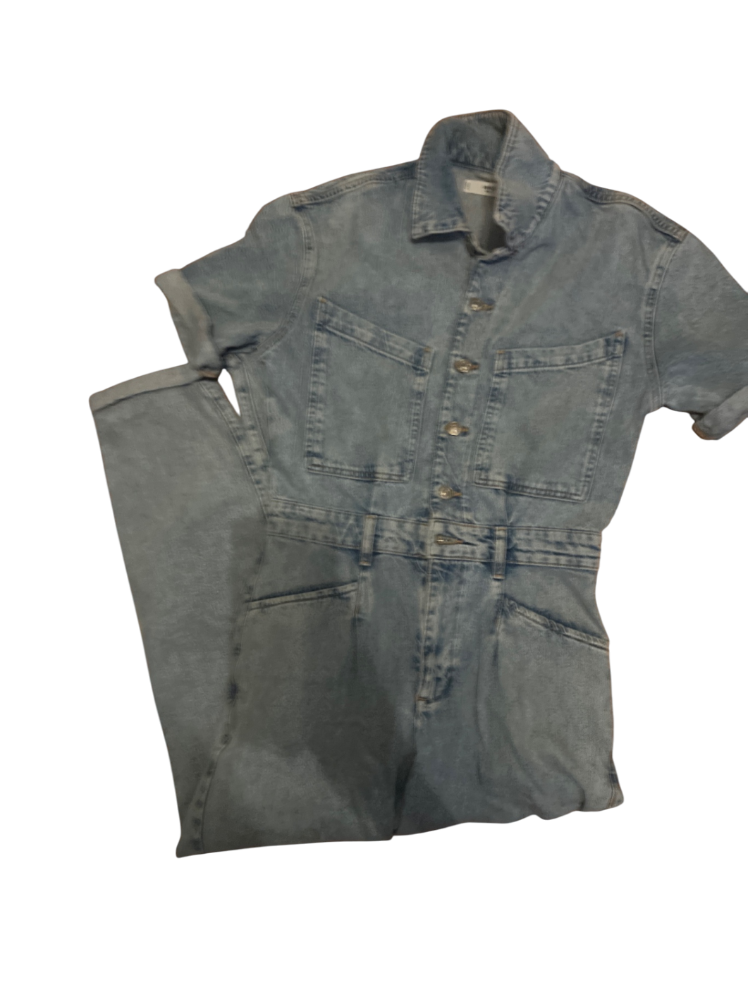 Mango Jumpsuit Hellblau Gr.: S