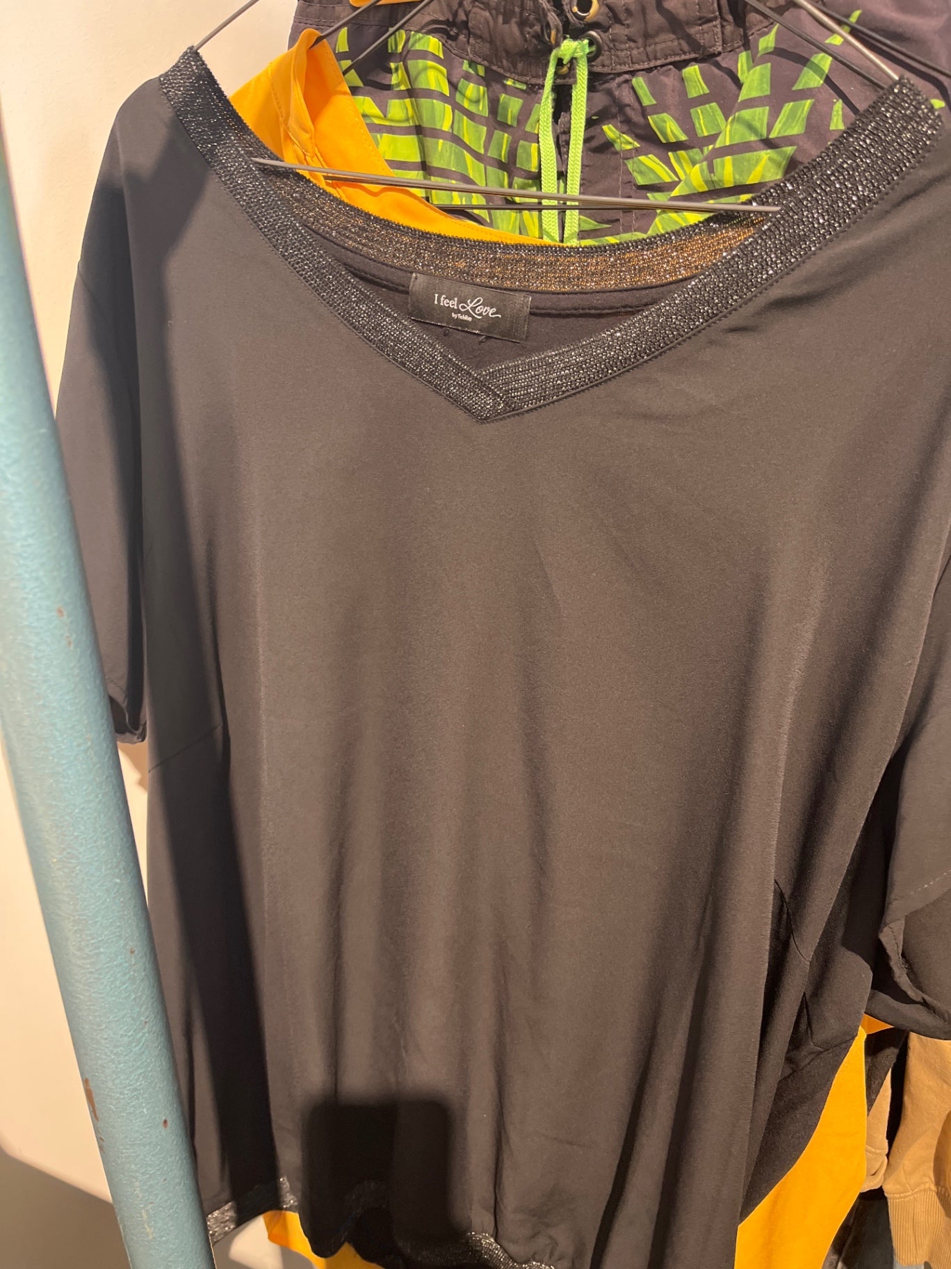 I feel Love T-Shirt Schwarz Gr.: 2xl