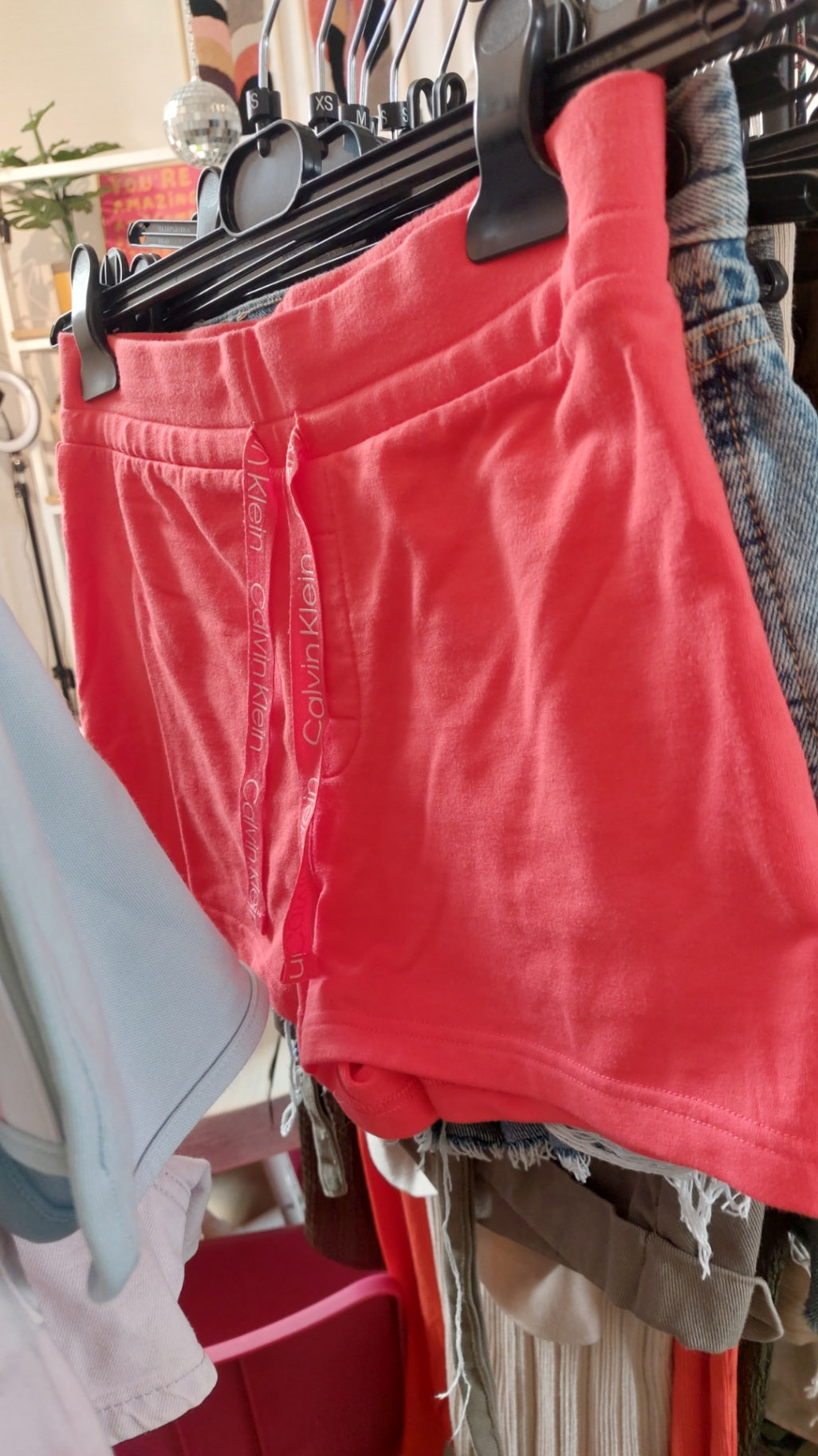 Calvin Klein Shorts Korall Gr.: XS