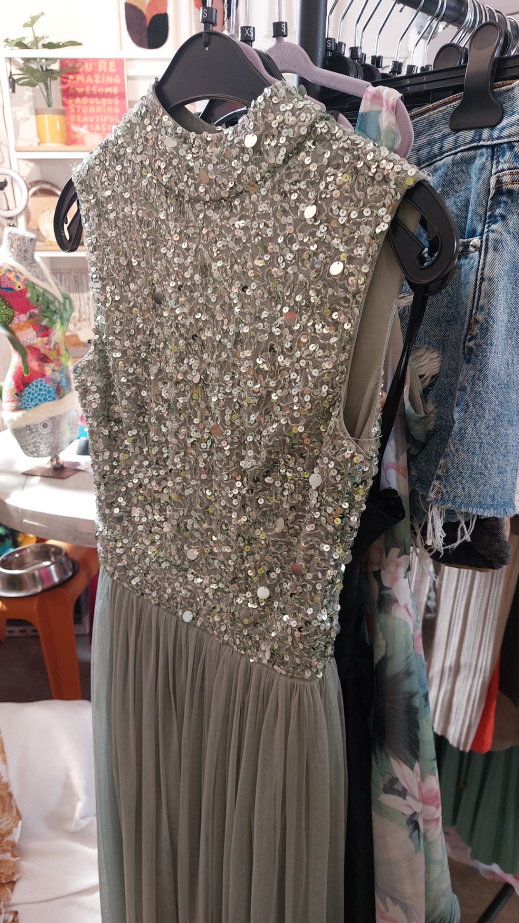 Beauut Kleid Grün Gr.: S