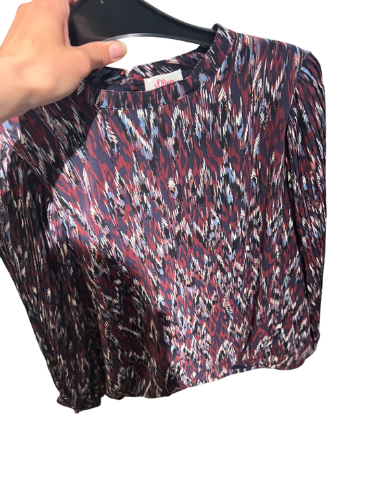 s.Oliver Bluse Bunt Gr.: M