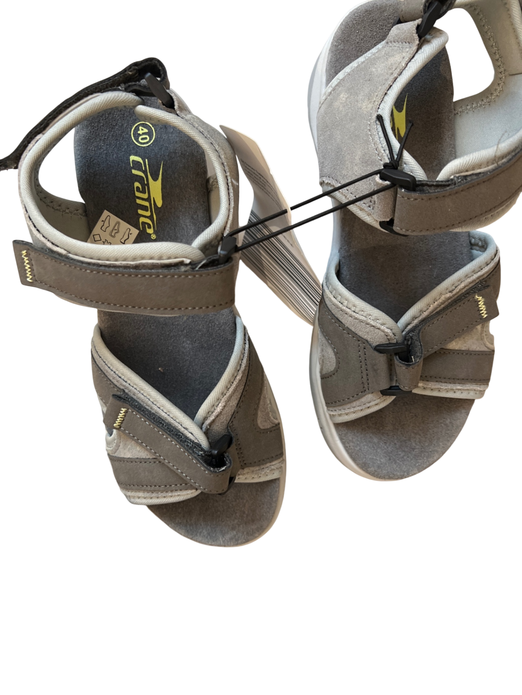 NEU Crane Sandalen Grau Gr.: 39