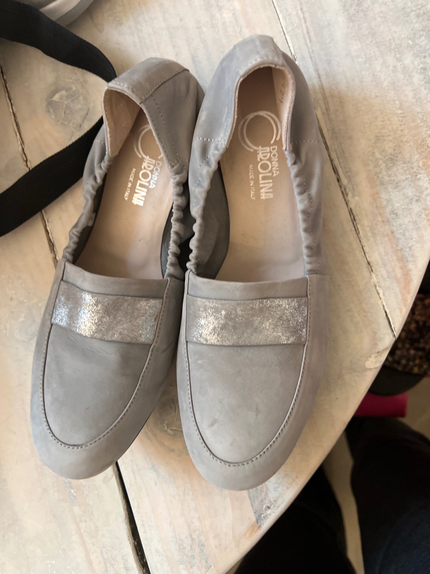 Carolina Donna Loafers Grau Gr.: 38