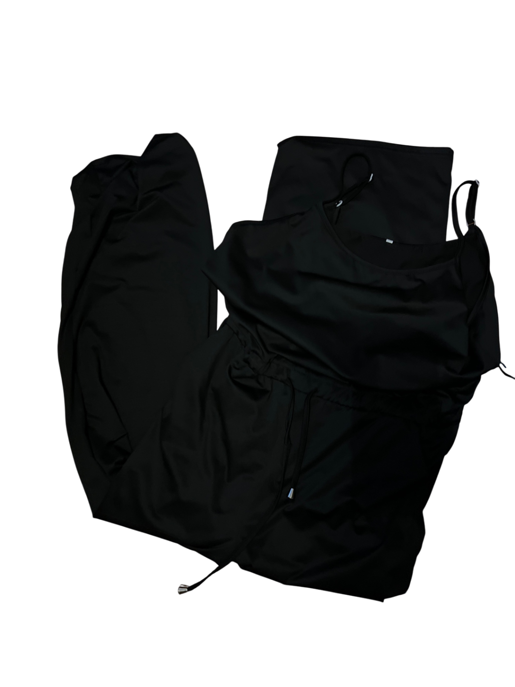 Jumpsuit Schwarz Gr.: XL